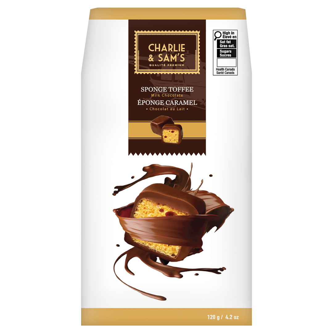 Charlie & Sam's - Milk Chocolate Sponge Toffee