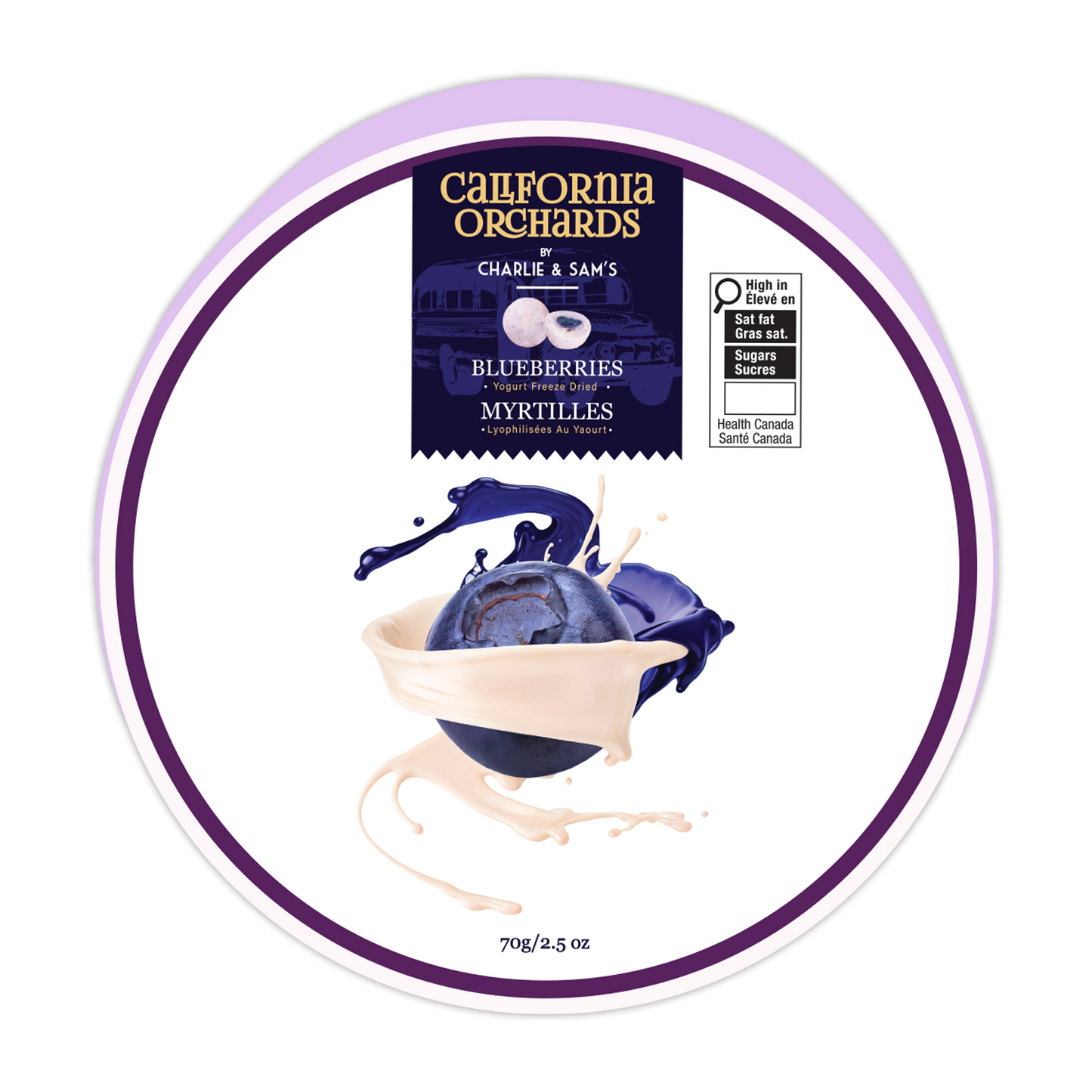 California Orchards by C&S - Yogurt Freeze-Dried Blueberries