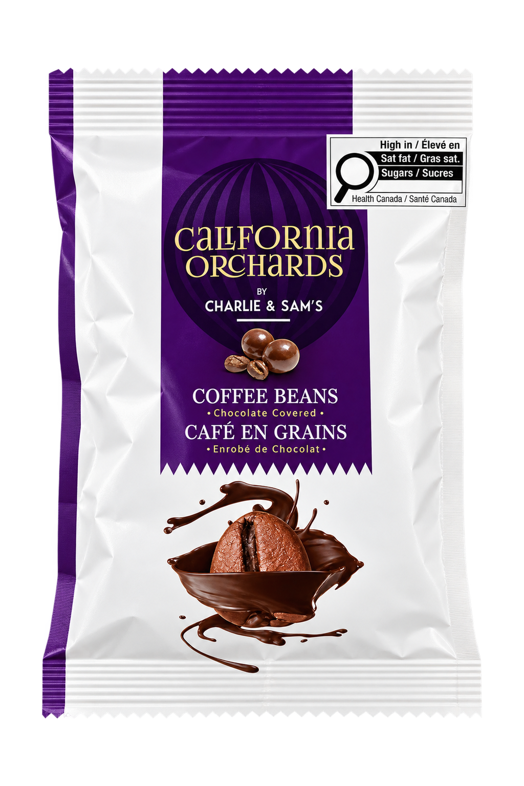 California Orchards by Charlie & Sam's Chocolate Covered Coffee Beans 57g
