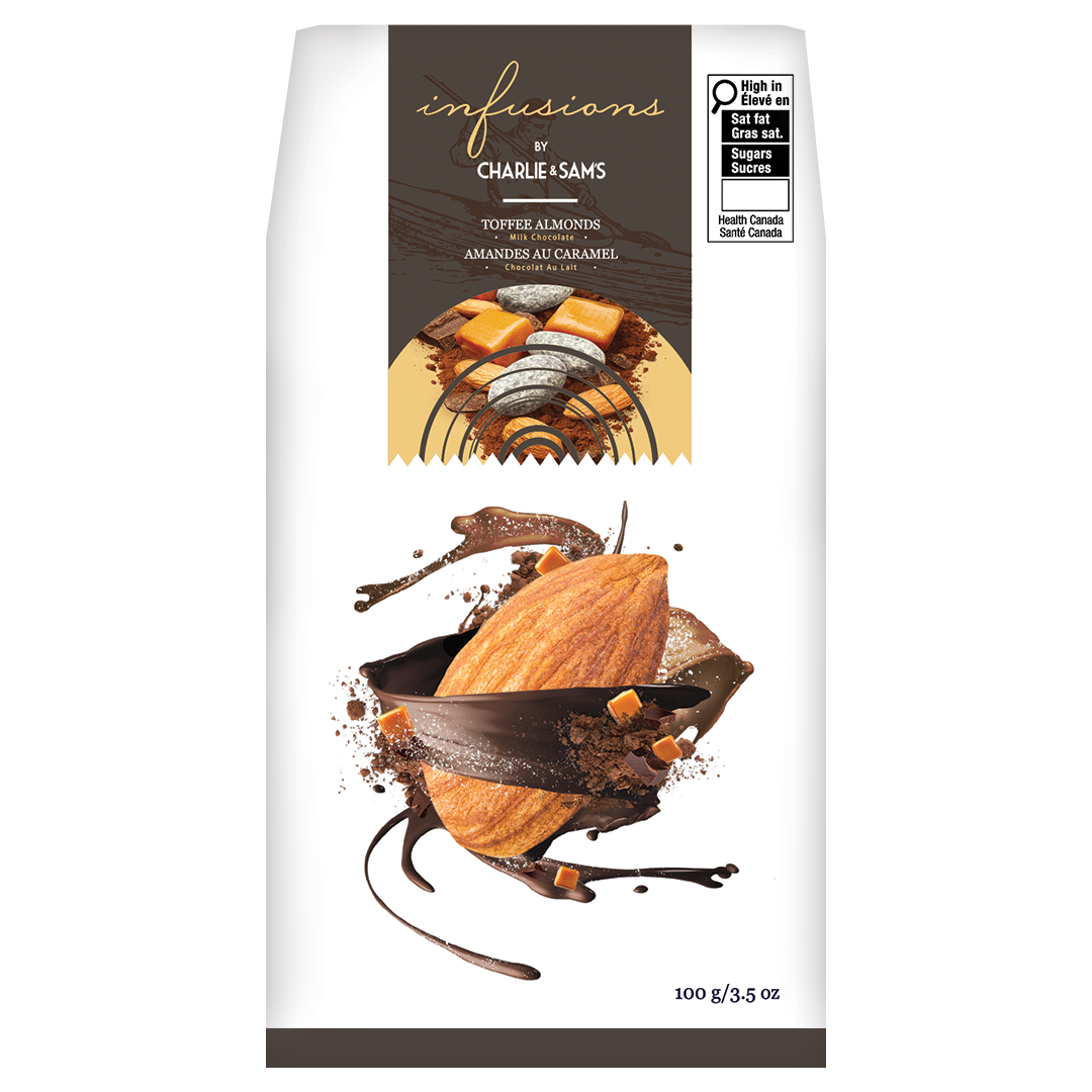 Infusions by C&S - Milk Chocolate Toffee Almonds
