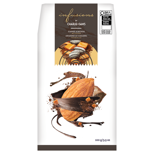 Infusions by C&S - Milk Chocolate Toffee Almonds
