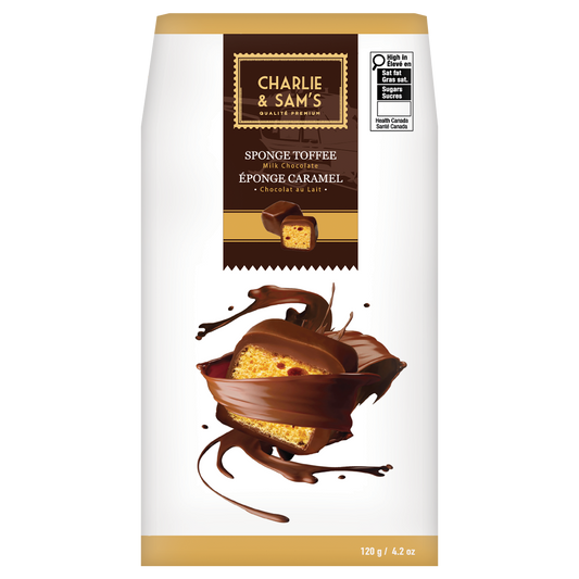 Charlie & Sam's - Milk Chocolate Sponge Toffee